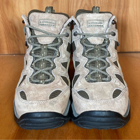 Kathmandu Shoes Womens 95 Mens 8 Kathmandu Hiking Shoes Tan Sef44